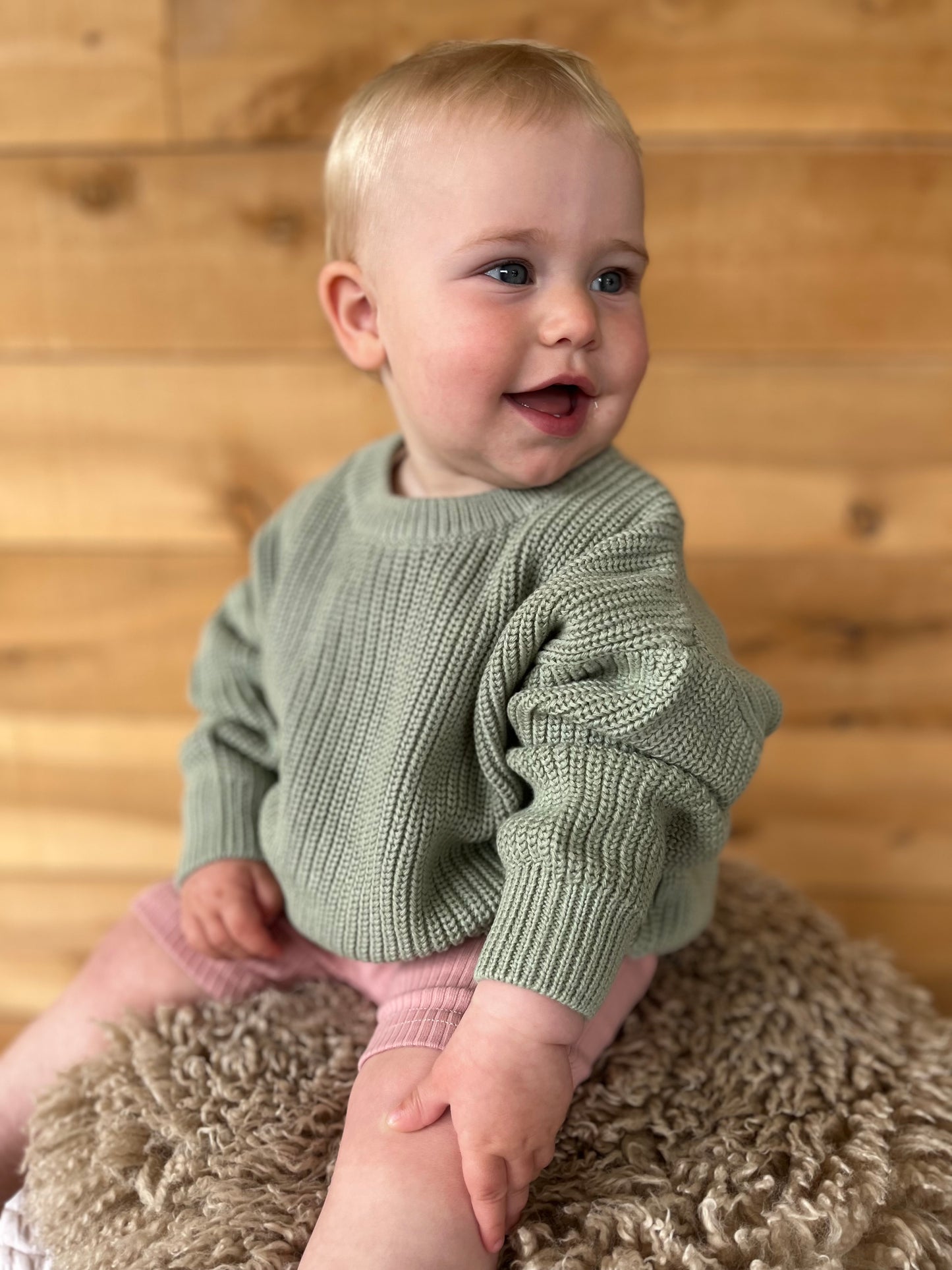 Organic Cotton Knit - Eucalyptus