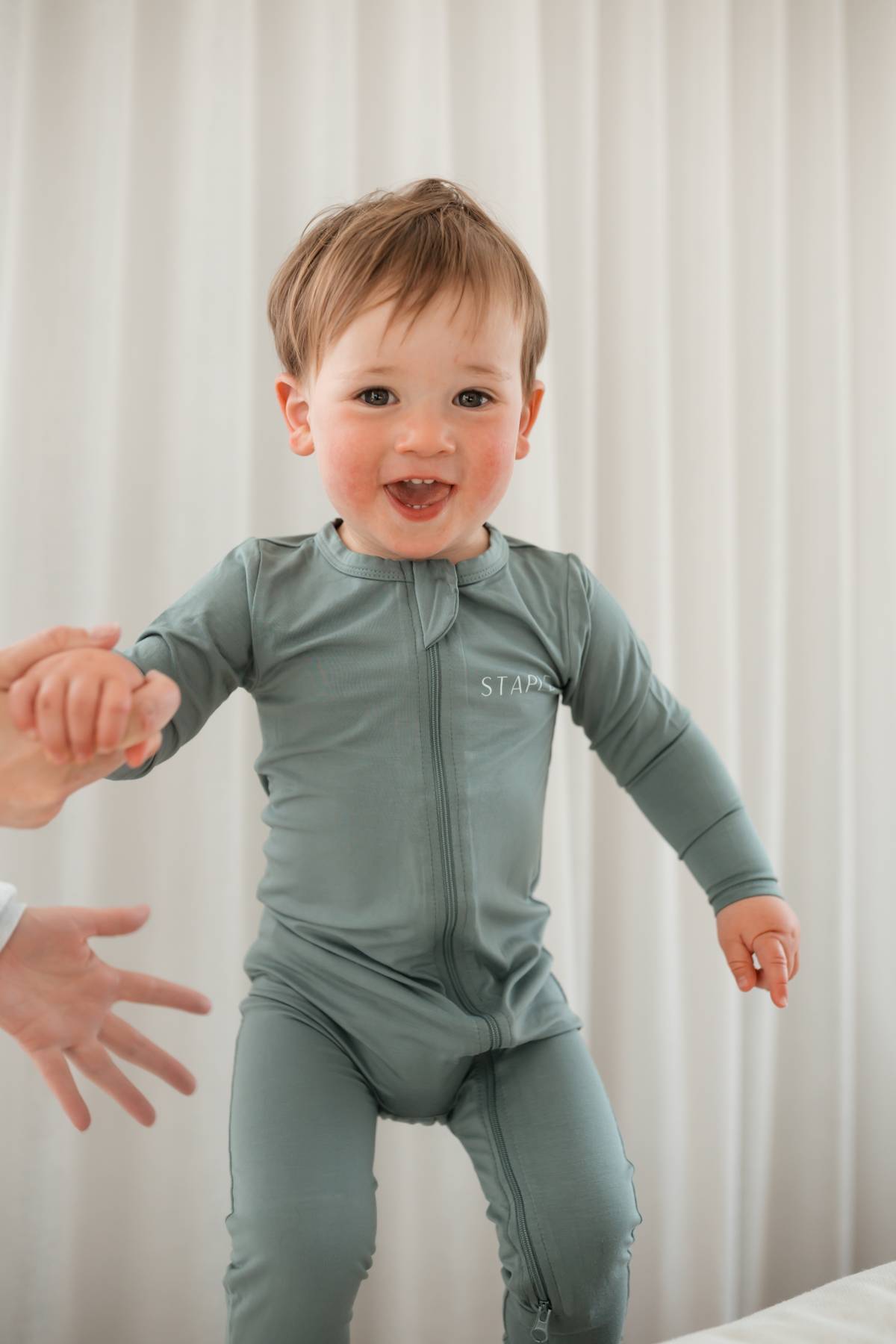 Bamboo Baby Onesie - Coastal Blue