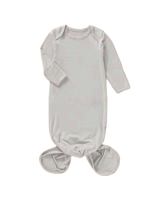 Bamboo Baby Gown - Cloud