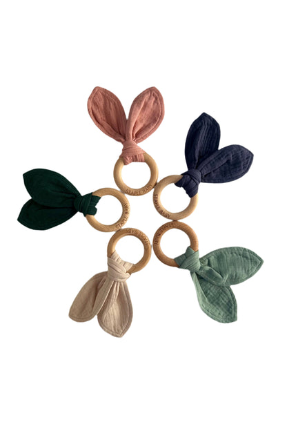 Organic Cotton Muslin Teether