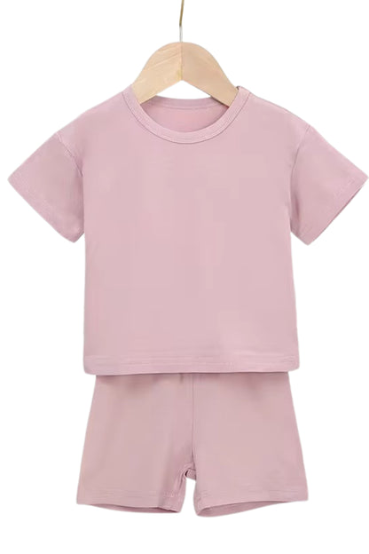 The Bamboo Summer Set - Powder Pink