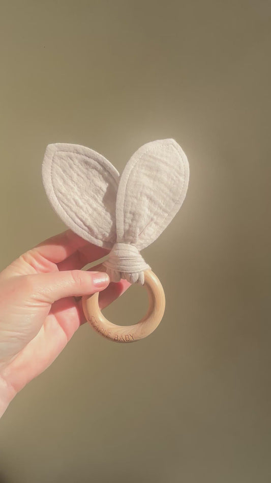 Organic Cotton Muslin Teether