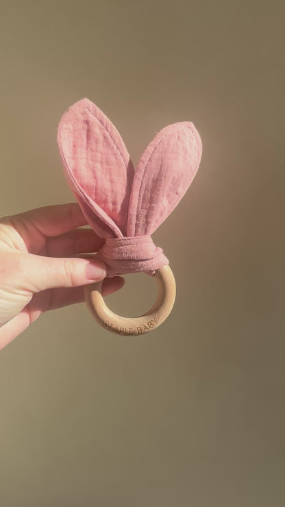 Organic Cotton Muslin Teether