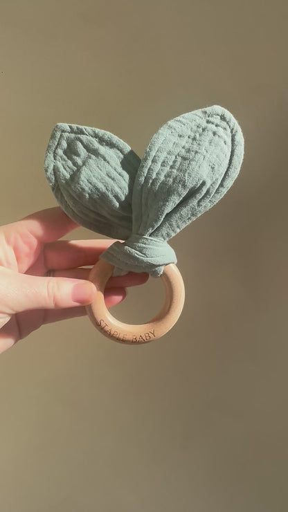 Organic Cotton Muslin Teether